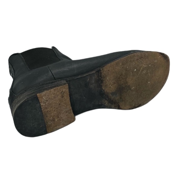 Free People Faryl Robin Women’s Black Size 10 Mountain Peaks Chelsea Boots - Picture 5 of 5